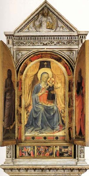 Fra Angelico The Linaioli Tabernacle France oil painting art
